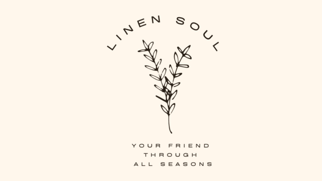 linen soul logo with slogan